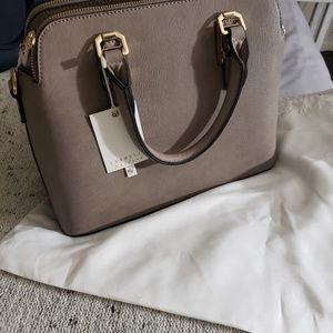 Isabelle taupe handbag